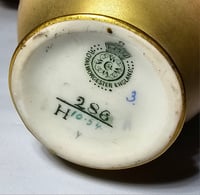 Image 11 of Royal Worcester Pair Small Bottle Vases