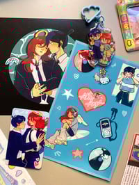 AKIANGEL CHARM, STICKER SHEET, PHOTOCARD & PRINT