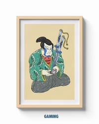 Image 1 of Ukiyo-e "Personnages"