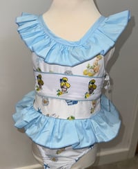 Image 1 of Tinkerbell inspired swimming costume 