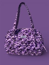 Image 1 of purple dream duffle bag