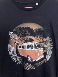 Image 2 of T-SHIRT UNISEXE / MARINE ORANGE / VANLIFE