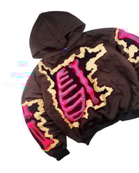 Image 7 of 1 of 1 Neon Ribcore Hoodie (Size L)