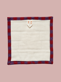 Image 2 of Wedding Cake Pot Holder / Blue