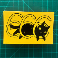 Image 2 of Cat Jumping Through Numbers Sticker