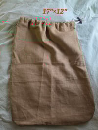 Pure Linen Bread Bag in Caramel 