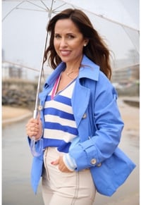 Image 1 of TRENCH AZUL BMB