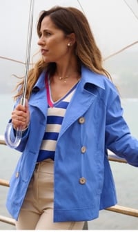 Image 2 of TRENCH AZUL BMB