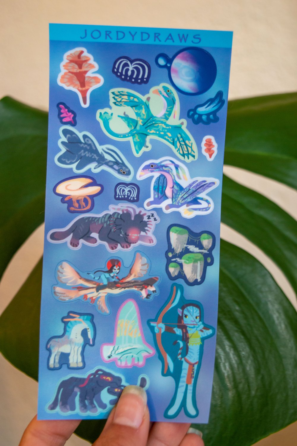 Image of Pandora Flora and Fauna Sticker Sheet