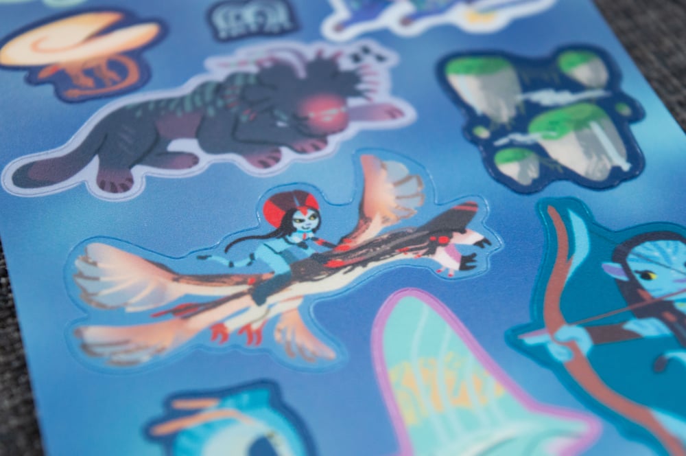 Image of Pandora Flora and Fauna Sticker Sheet