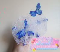 Image 2 of Blue Mesh Butterflies 