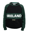 Green & Black Kids Crew Neck Sweatshirt 