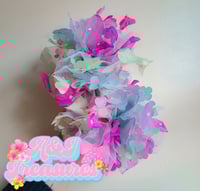 Rainbow Flowers Puffs