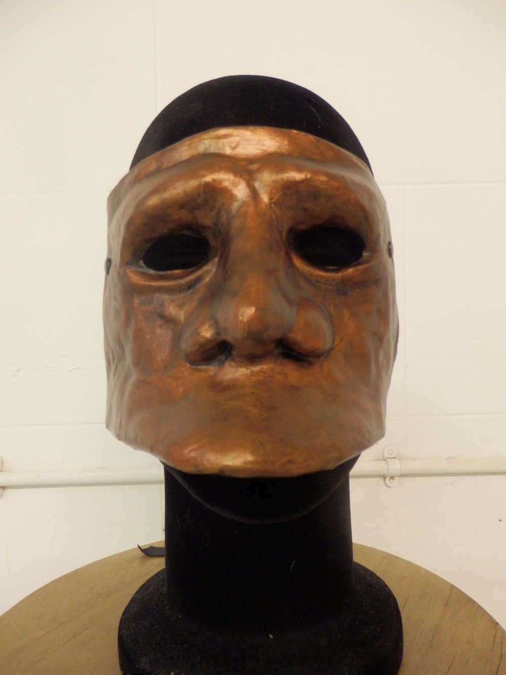 Bronze Bauta Mask