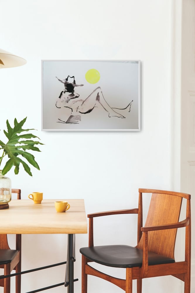 Image of 'Out Of Office' print 