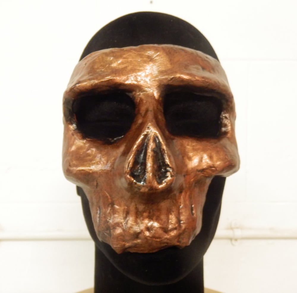 Bronze Skull Mask 