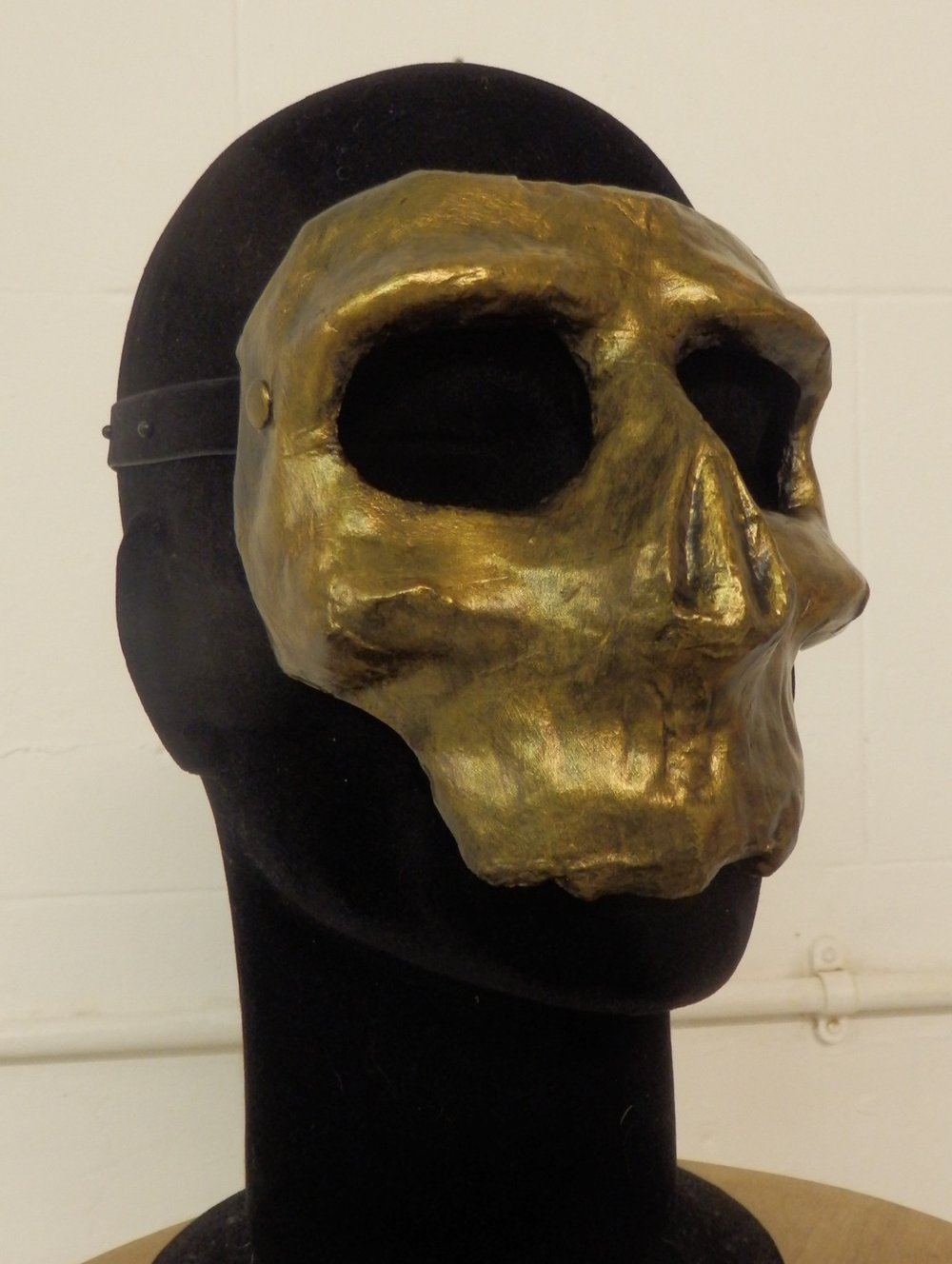Gold Skull Mask