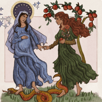 Image 1 of Mary & Eve print