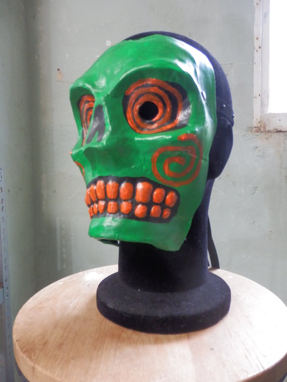 Green Skull Mask