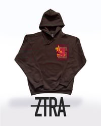 Image 1 of "MAKE A WISH" HOODIE (CRIMSON) [CHOCOLATE]