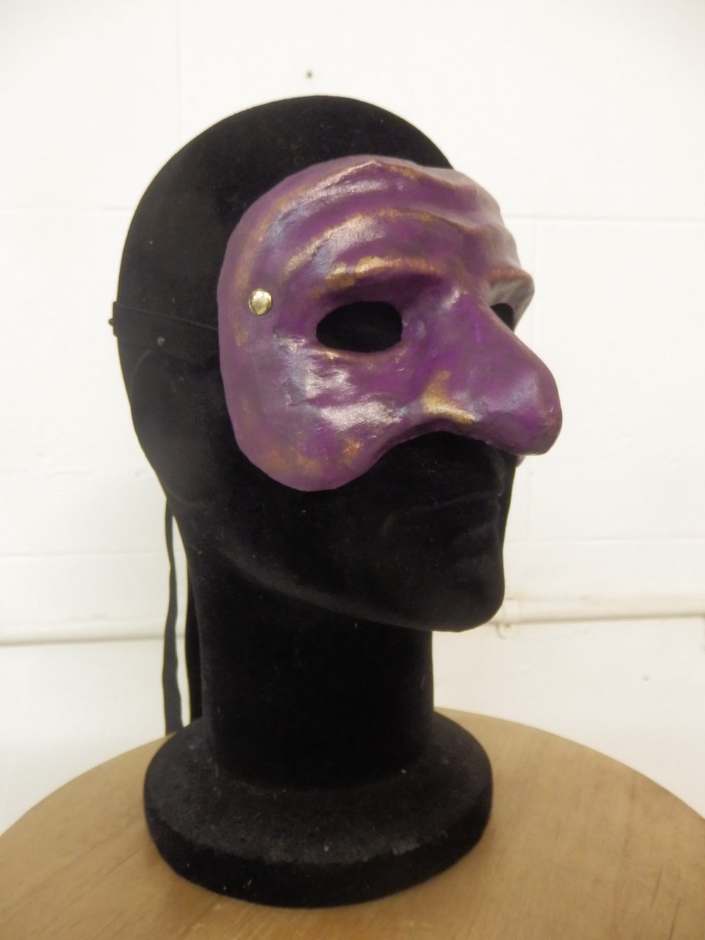 Purpla Pulcinella Mask