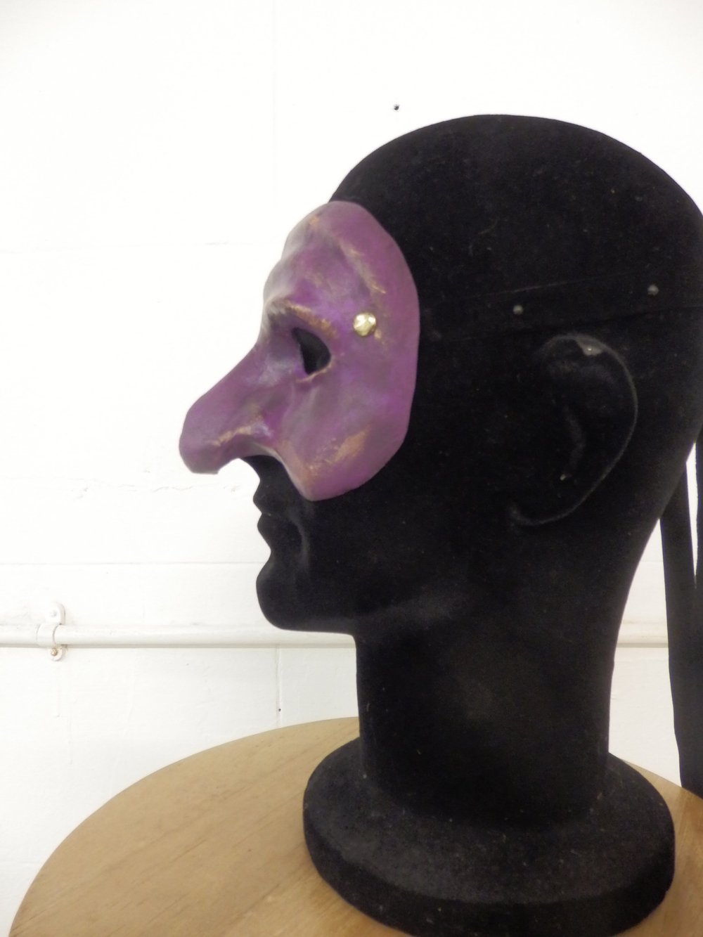 Purpla Pulcinella Mask