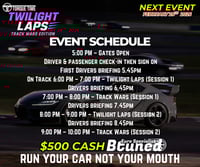Image 2 of TWILIGHT LAPS - TRACK WARS 28/02/2026