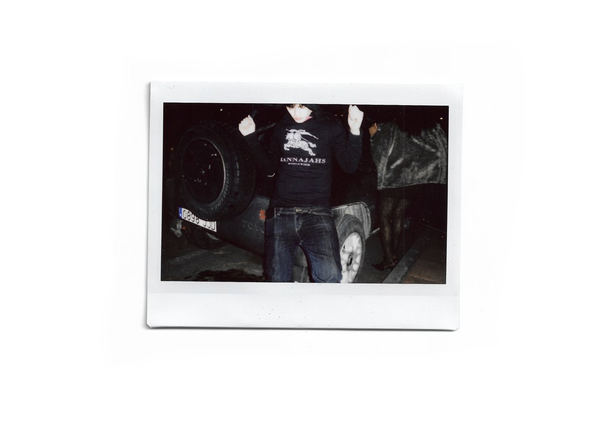 Image of KANNAJAHS BLACK HOODIE