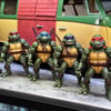 Custom Hand-Painted 1990 Movie TMNT Set