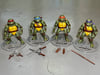 Custom Hand-Painted 1990 Movie TMNT Set