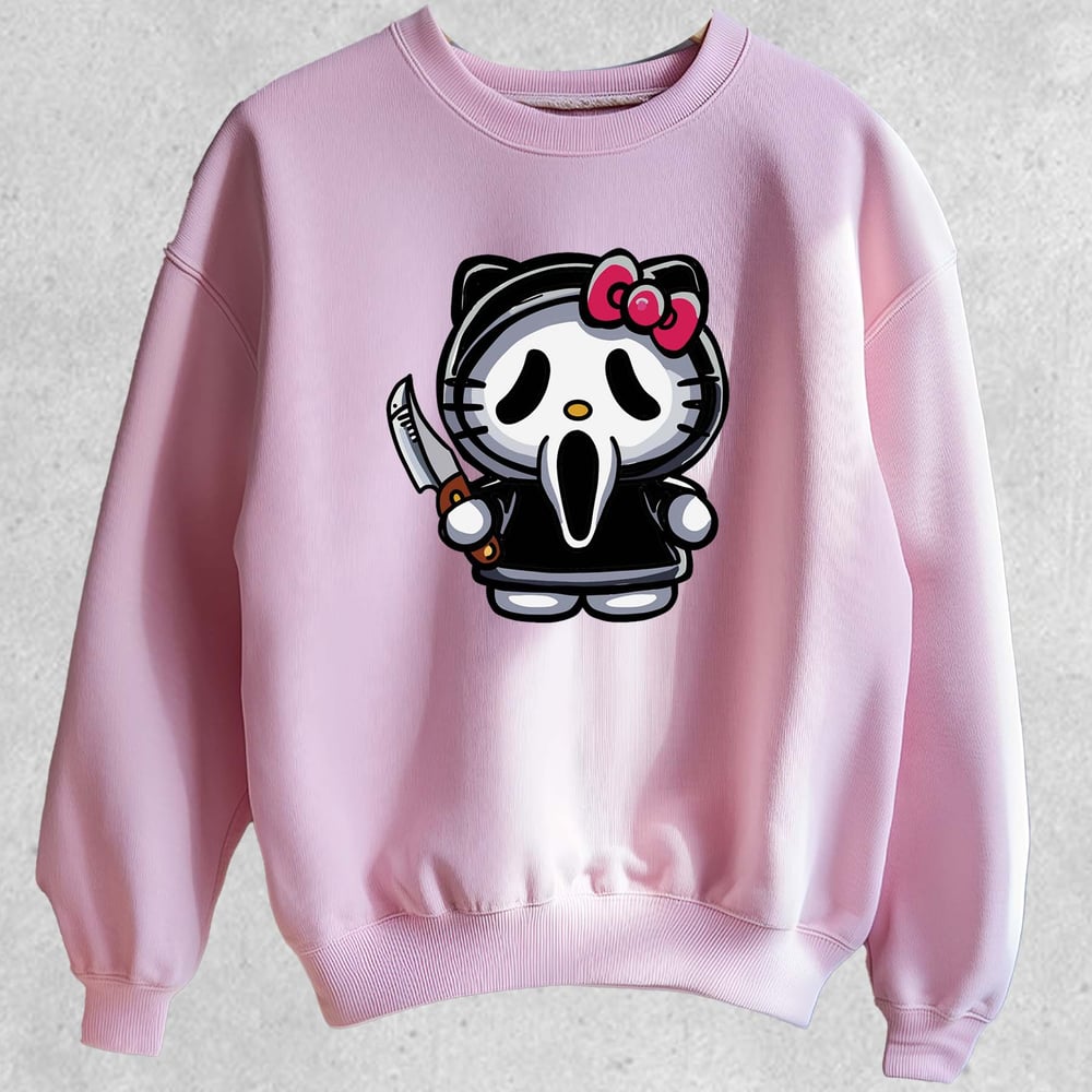 Image of KITTY GHOST T-SHIRT / SWEATER