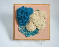 Punch Needle Framed Art: Pink I