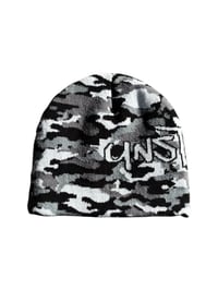 Image 1 of "snow camo" beanie