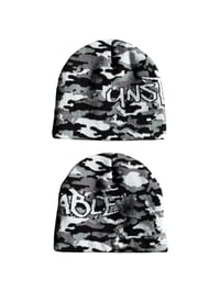 Image 2 of "snow camo" beanie
