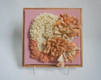 Punch Needle Framed Art: Pink II