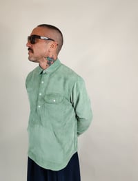 Image 4 of Big Pouch Pocket Overshirts ....