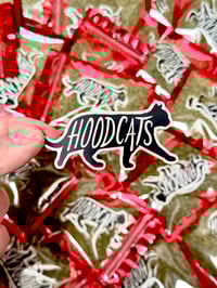 Image 2 of Hoodcats Logo Catnip Sticker Pack