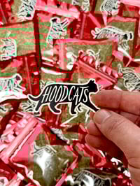 Image 3 of Hoodcats Logo Catnip Sticker Pack
