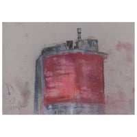 Image 1 of The Met Tower, Glasgow - Pencil, Soft Pastels and Charcoal on Paper  