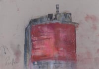 Image 2 of The Met Tower, Glasgow - Pencil, Soft Pastels and Charcoal on Paper  