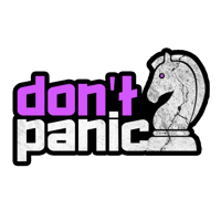 2 x Die-Cut 'Dark Horse' Stickers