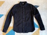 Image 1 of Pure Blue Japan indigo dyed jacquard shirt, size 2 (fits S/M)