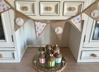 Image 2 of Hand-Created Rustic Easter Bunting #55