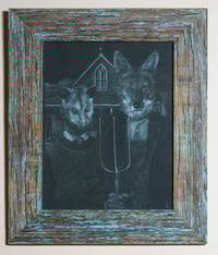 Rustic "Southern Gothic" Framed Print