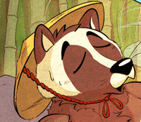 Image 2 of Hot Day in the Bamboo Garden - uncensored!