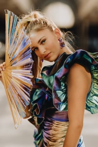 Image 1 of 10am-Bold, editorial inspired senior styled shoot with Ashley Mosier