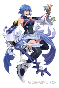 Cool Girl - Aqua Sticker