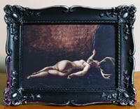 Small "In Repose" Framed Print