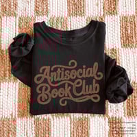 Antisocial Book Club tee Shirt 