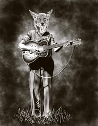 "Varmint Ensemble: The Coyote" 8.5x11in print
